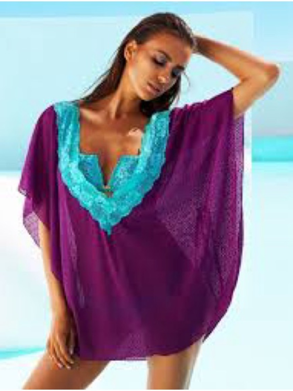 Beach Bunny Lady Lace cover-up